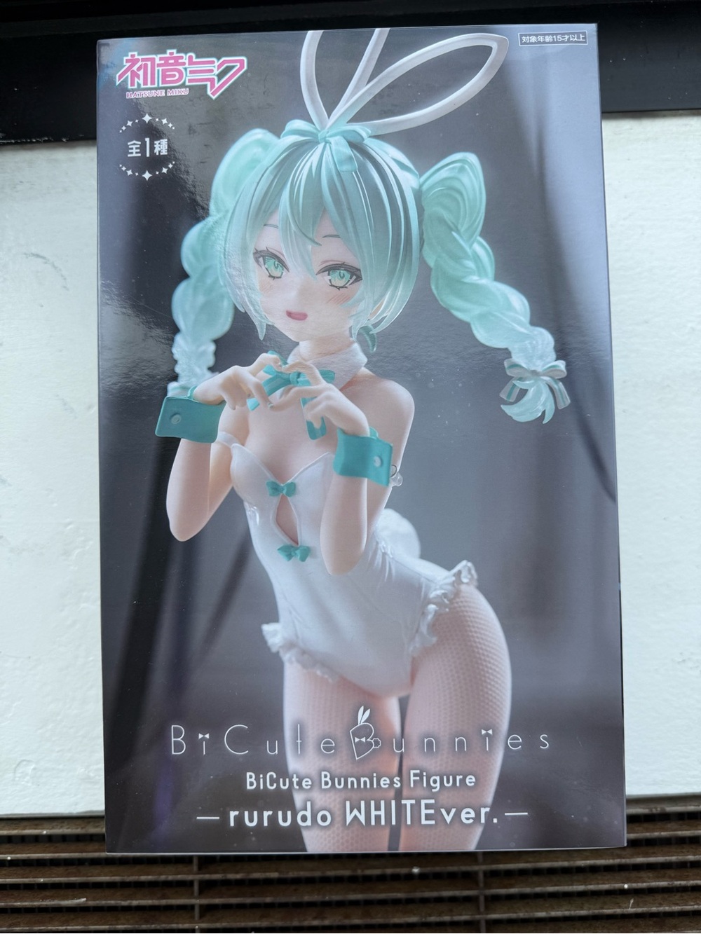 BiCute Bunnies Rurudo WHITEver. Mint Green Hair Bunny Girl Figure